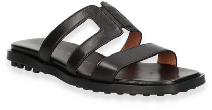 Konstantin Starke GLOVE Damen-Pantoletten aus Leder 180001000002 (Schwarz)