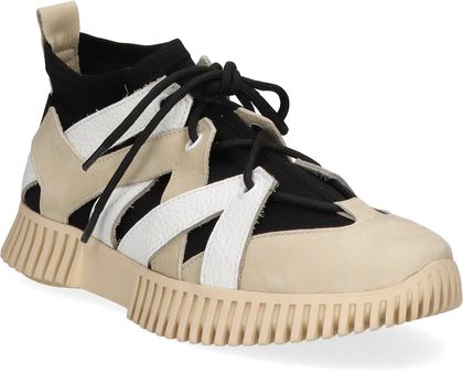 Arche HAVATA Damen-Sneaker aus Leder 101082000011 (Schwarz/Bunt)