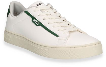 BOSS RHYS Herren-Sneaker 244701000108 (Weiß/Grün)