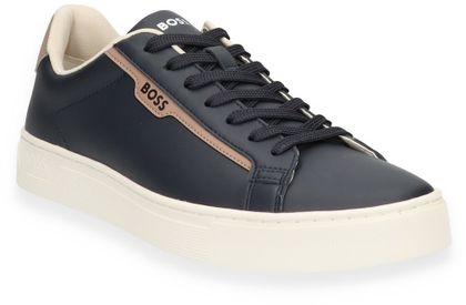 BOSS RHYS Herren-Sneaker 244101000021 (Blau/Braun)