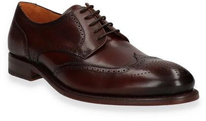 Konstantin Starke MELCHIOR Herren-Schnürschuhe aus Leder 233201000002 (Dunkelbraun)