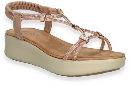 Paul Barrit Damen-Sandalen 184907000003 (Roségold)