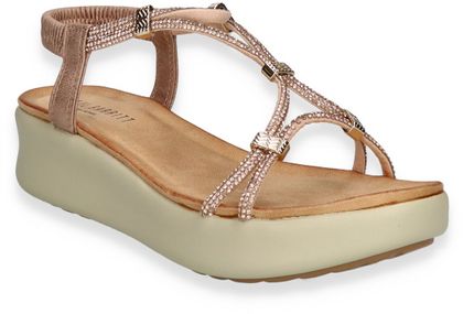 Paul Barrit Damen-Sandalen 184907000003 (Roségold)