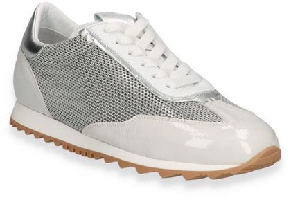 Donna Carolina LIGHT MAIRA Damen-Sneaker aus Leder 101703000000 (Weiß)