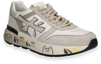 Premiata Herren-Sneaker 244782000005 (Weiß/Grau)