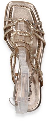 Eddie Rodriguez Damen-Sandaletten 186901000005 (Gold)