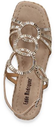 Eddie Rodriguez Wedges für Damen 187302000006 (Beige)