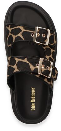 Eddie Rodriguez Pantoletten für Damen 180086000000 (Schwarz/Bunt)