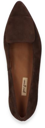 Paul Green Damen-Ballerinas aus Leder 103202000002 (Dunkelbraun)