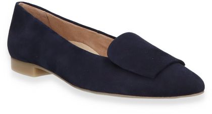 Paul Green Damen-Slipper aus Leder 103102000023 (Dunkelblau)