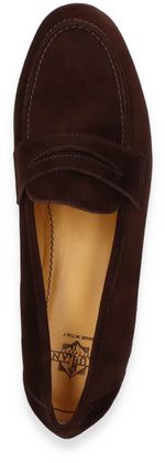 Trumans SETA EBANO Damen-Slipper aus Leder 110202000003 (Dunkelbraun)