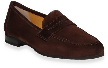 Trumans SETA EBANO Damen-Slipper aus Leder 110202000003 (Dunkelbraun)