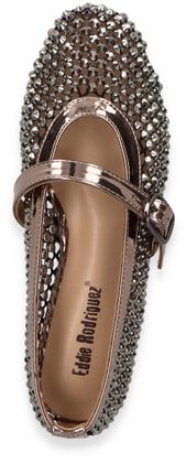 Eddie Rodrigrez MIRROW PEWTER Damen-Ballerinas 103911000007 (Silber)