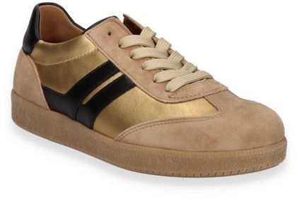 Gabor Damen-Sneaker aus Leder 101901000015 (Gold)