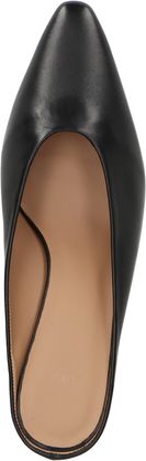 BOSS CHARLIZE Damen-Pantoletten aus Leder 183001000005 (Schwarz)