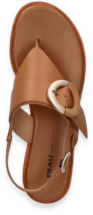 FRAU Damen-Zehentrenner 189221000000 (Mittelbraun)