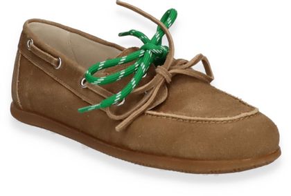 Andrea Puccini Damen-Schnürschuhe aus Leder 101222000041 (Mittelbraun)