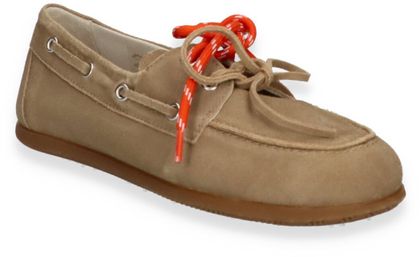 Andrea Puccini Damen-Schnürschuhe aus Leder 101302000122 (Beige)