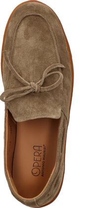 Antonio Maurizi Herren-Slipper aus Leder 226222000025 (Braun)