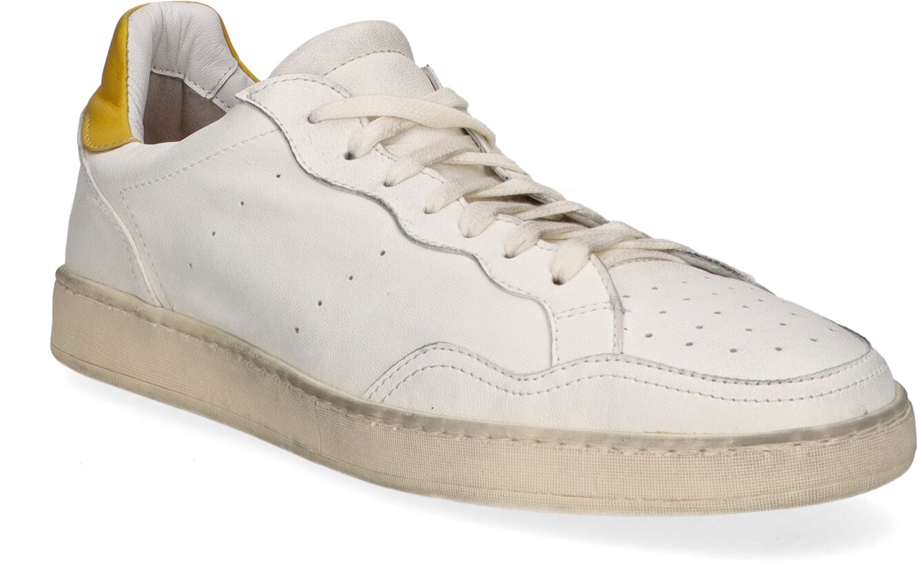 Antonio Maurizi Herren-Sneaker aus Leder 244781000069 (Weiß) Bild 01