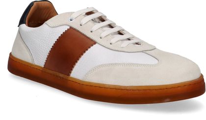 Antonio Maurizi Herren-Sneaker aus Leder 244781000070 (Weiß)