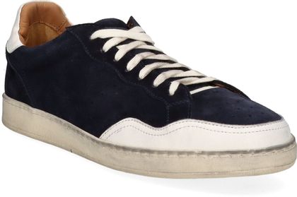 Antonio Maurizi Herren-Sneaker aus Leder 244102000079 (Blau)