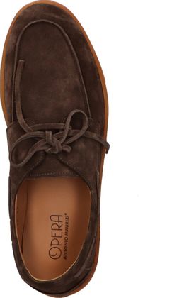 Antonio Maurizi Herren-Schnürschuhe aus Leder 226202000017 (Braun)