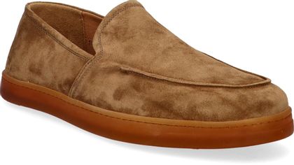 Antonio Maurizi Herren-Slipper aus Leder 226222000023 (Braun)