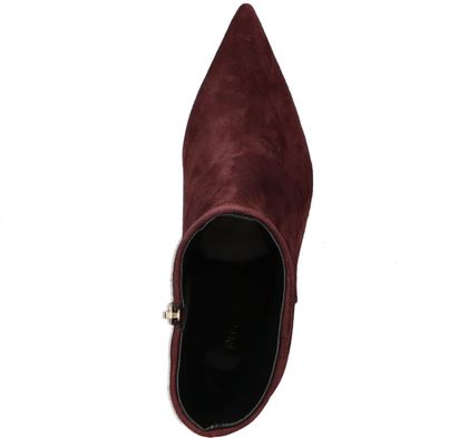 Phillip Hardy Damen-Stiefeletten aus Leder 106292000002 (Bordeaux)
