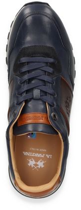 La Martina Sneaker für Herren 244101000031 (Dunkelblau)