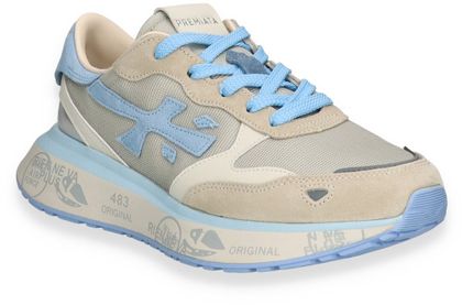 Premiata LAURYN Damen-Sneaker 101382000036 (Beige/Blau)