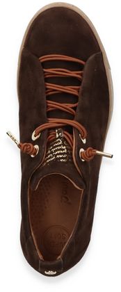 Paul Green Damen-Sneaker aus Leder 101202000011 (Dunkelbraun)