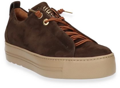 Paul Green Damen-Sneaker aus Leder 101202000011 (Dunkelbraun)