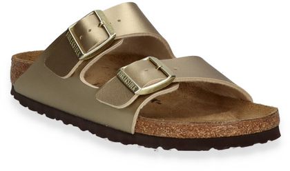 Birkenstock ARIZONA Damen-Pantoletten 591901996075 (Gold)