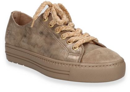 Paul Green Damen-Sneaker 101902000003 (Taupe/Gold)