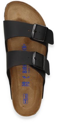 Birkenstock ARIZONA Damen-Pantoletten 591009973944 (Schwarz)
