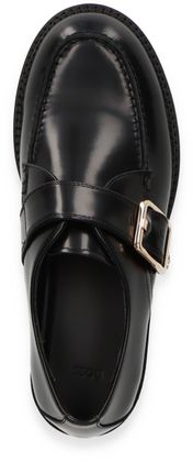 BOSS ELERI Damen-Slipper aus Leder 100001000067 (Schwarz)