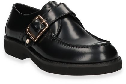 BOSS ELERI Damen-Slipper aus Leder 100001000067 (Schwarz)