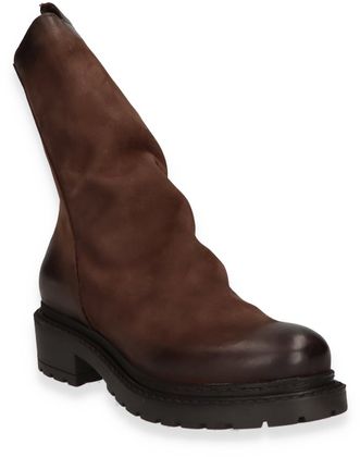 Konstantin Starke Damen-Boots aus Leder 102202000023 (Dunkelbraun)