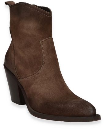 Konstantin Starke Damen-Western Boots 107202000011 (Dunkelbraun)