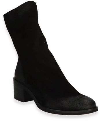 Konstantin Starke Damen-Stiefeletten aus Leder 106002000034 (Schwarz)