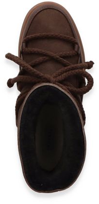 INUIKII Damen-Boots mit Warmfutter 192202000010 (Dunkelbraun)