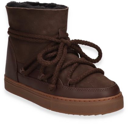 INUIKII Damen-Boots mit Warmfutter 192202000010 (Dunkelbraun)