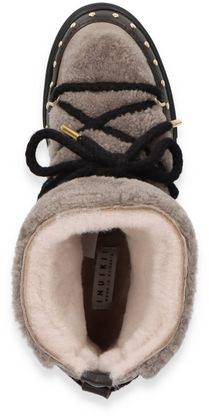 INUIKII Damen-Boots mit Warmfutter 192207000000 (Grau/Schwarz)