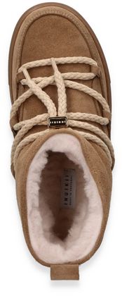 INUIKII Damen-Boots mit Warmfutter 192302000028 (Hellbraun)