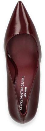 Konstantin Starke Damen-Pumps aus Leder 123291000000 (Bordeaux)