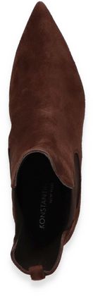 Konstantin Starke Damen-Stiefeletten aus Leder 106202000017 (Dunkelbraun)