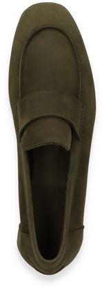 Arche SADOCK Damen-Slipper aus Leder 100602000002 (Dunkelgrün)