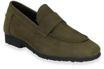 Arche SADOCK Damen-Slipper aus Leder 100602000002 (Dunkelgrün)
