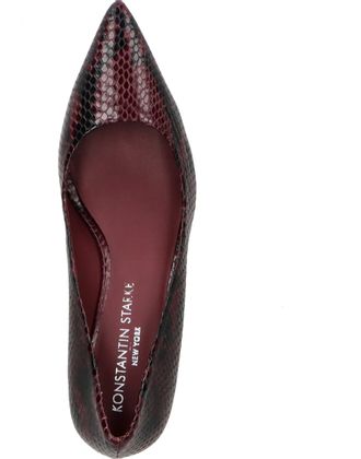 Konstantin Starke Damen-Pumps aus Leder 121295000000 (Bordeaux)